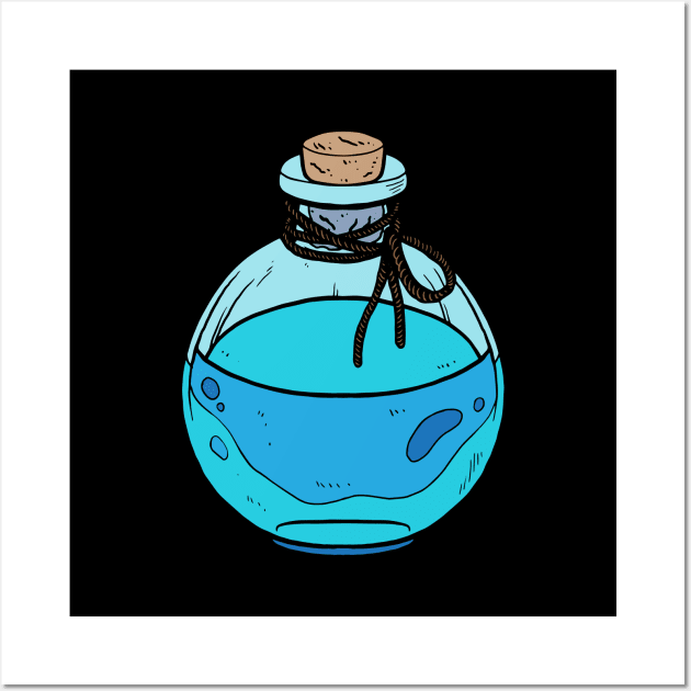 Potion of Magicka Wall Art by Baddest Shirt Co.